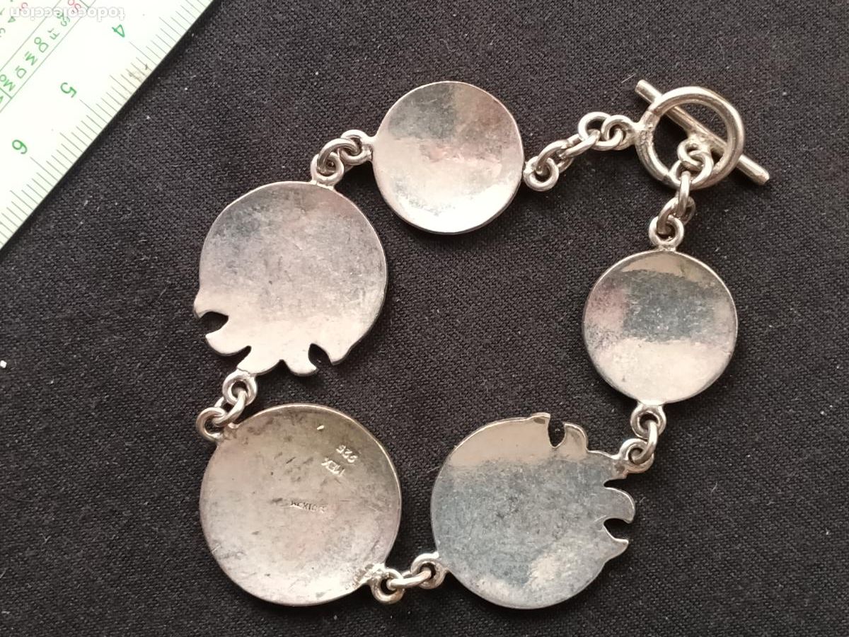 Joyeria: Pulsera de plata contrastada 925 M&eacute;xico - Foto 2