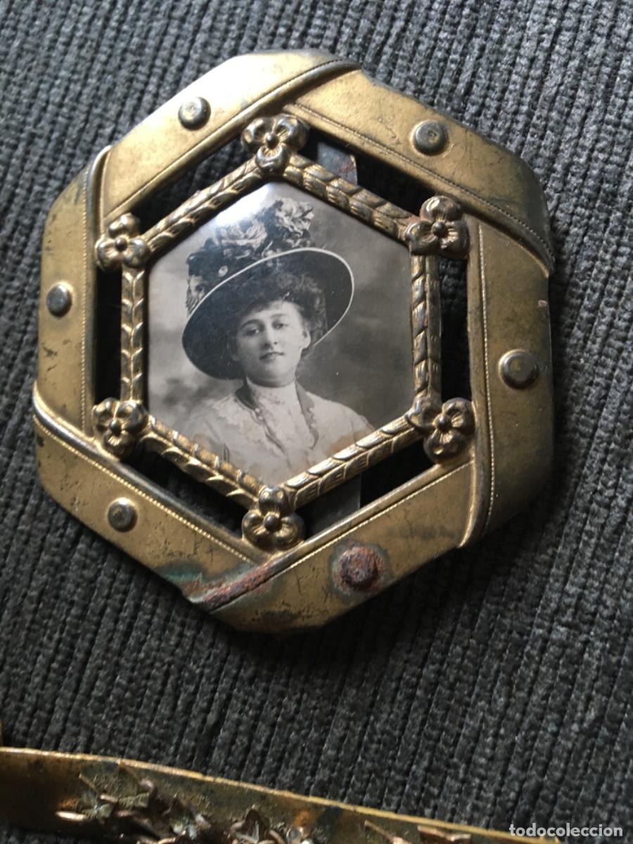 Joyeria: Conjunto hebillas broche modernista - Foto 2