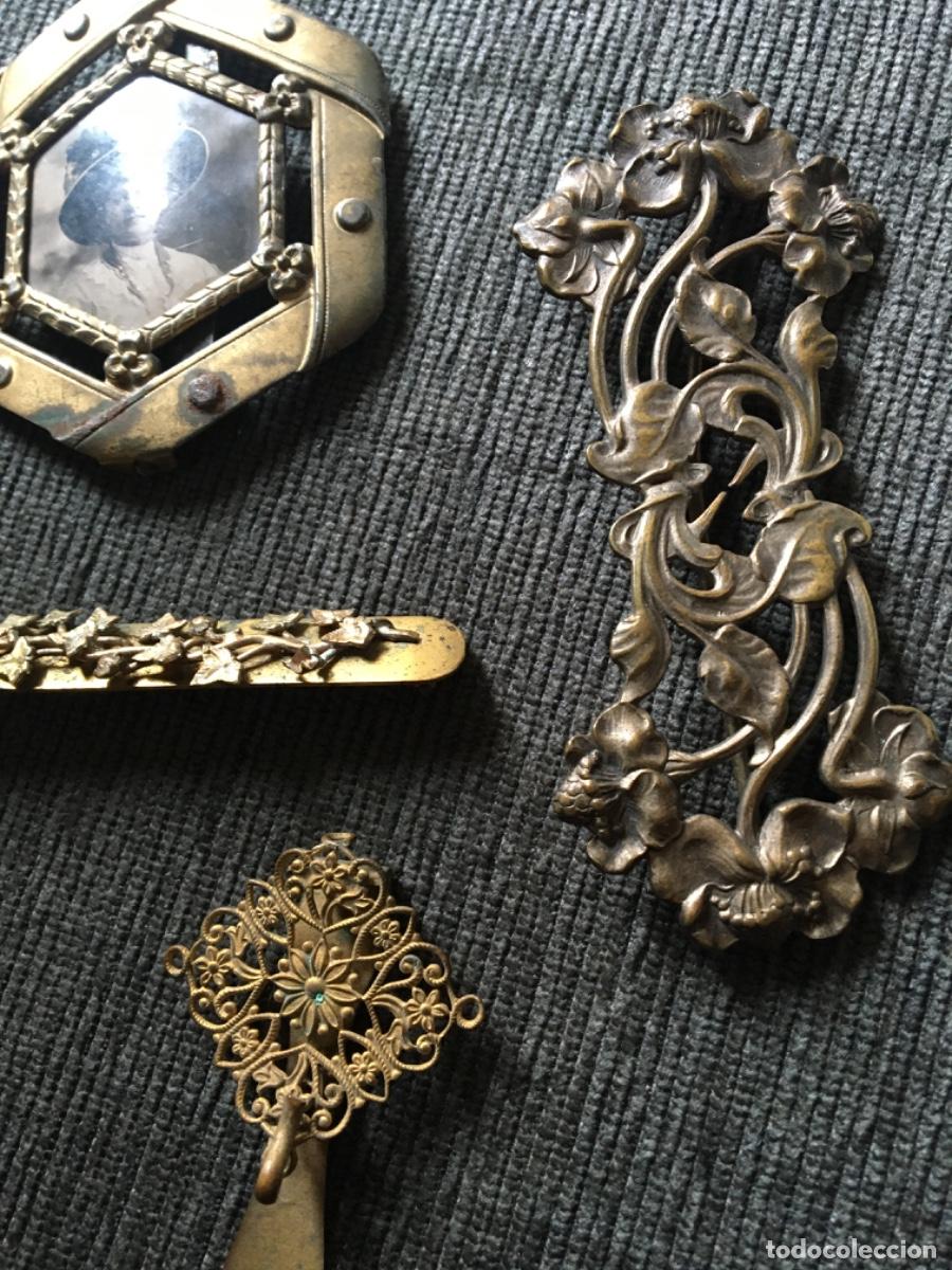 Joyeria: Conjunto hebillas broche modernista - Foto 3