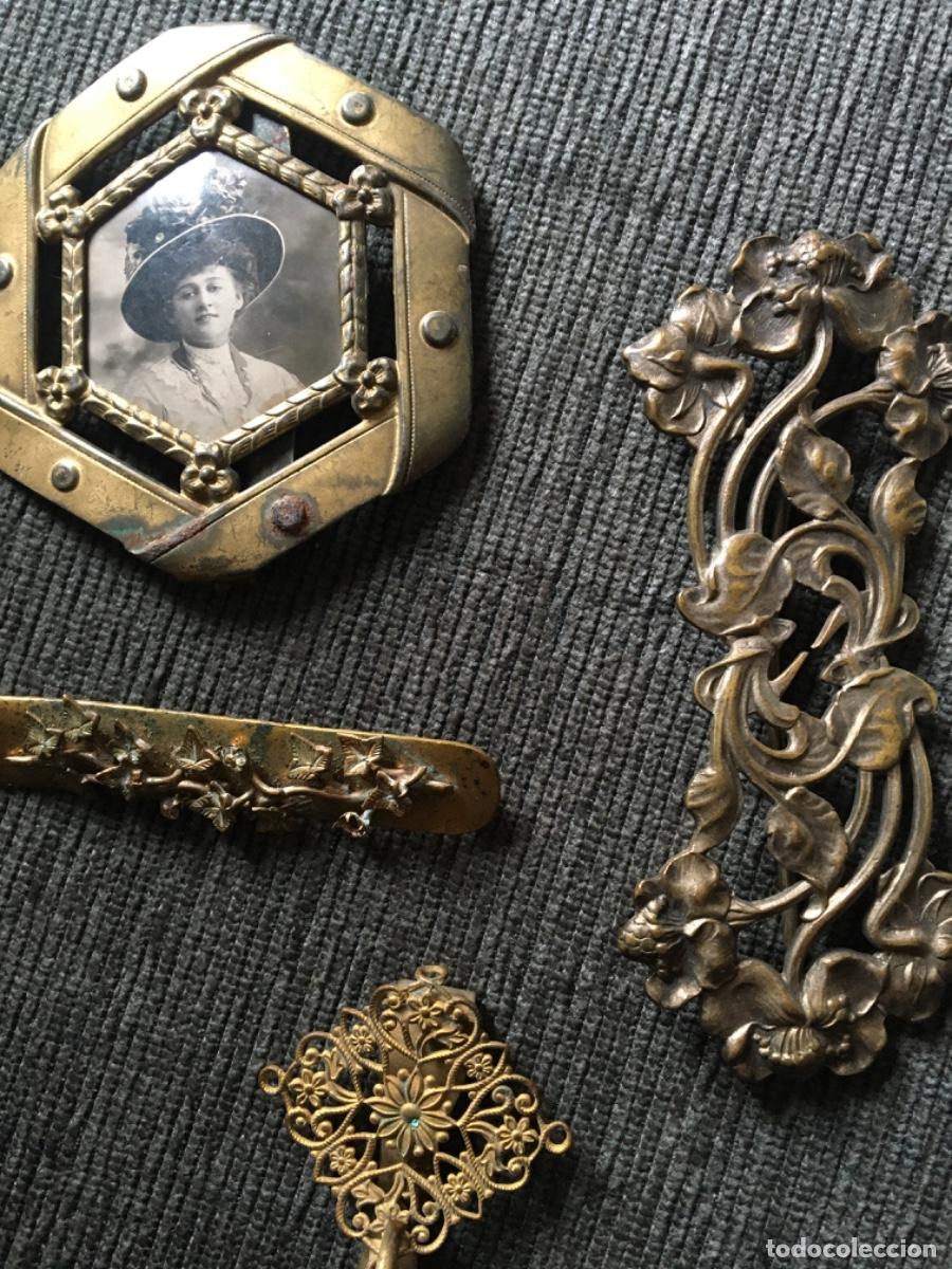 Joyeria: Conjunto hebillas broche modernista - Foto 4