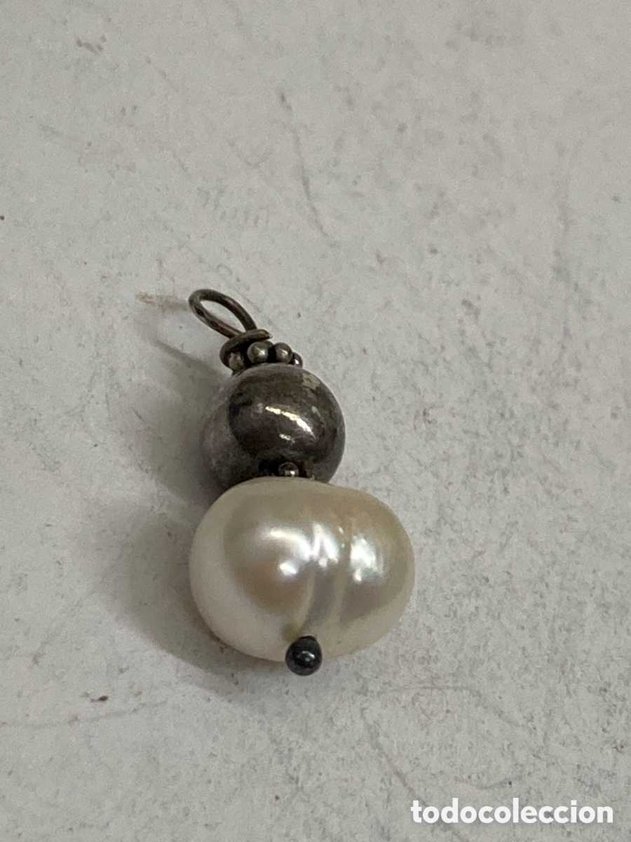 Joyeria: Colgante de plata y perla C544 - Foto 1