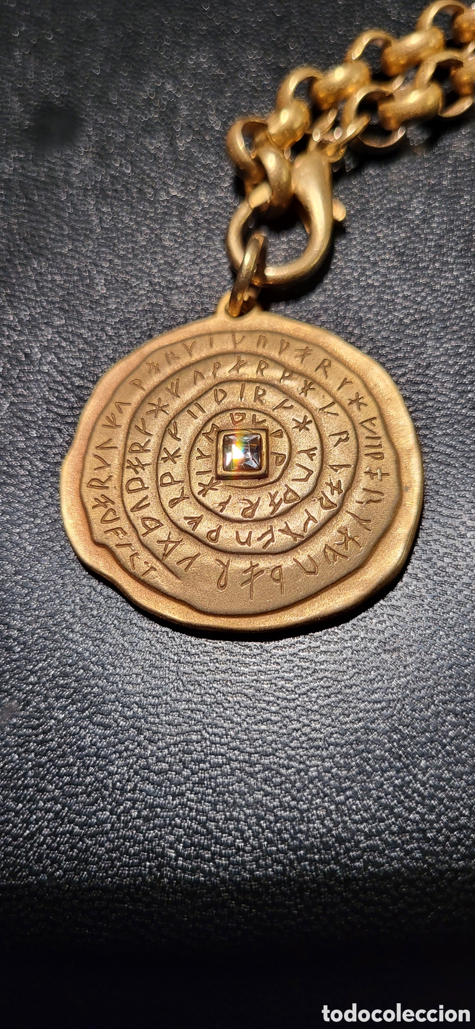 Joyeria: DISCO DE FESTOS con cadena - Foto 2