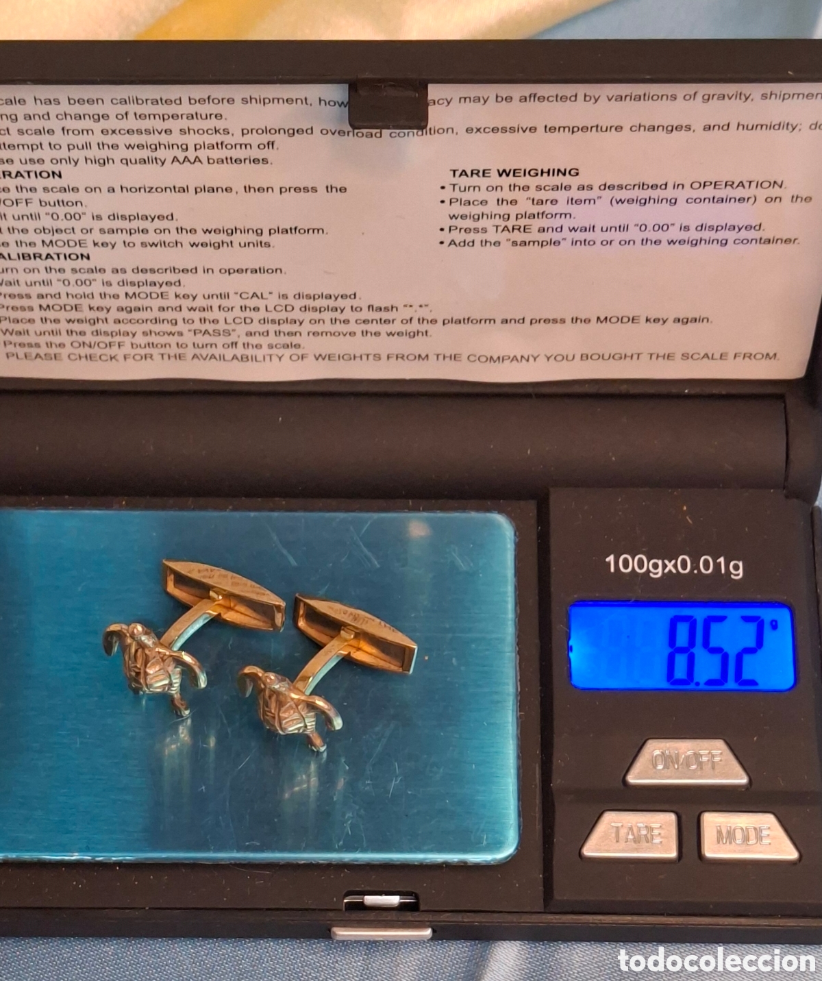 Joyeria: Gemelos de oro de 9k - Foto 5