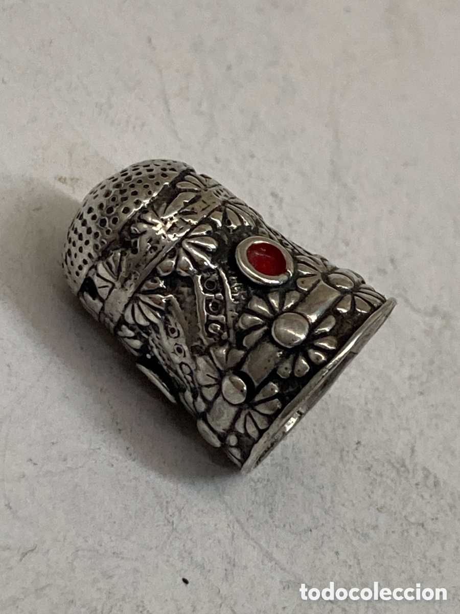 Joyeria: Dedal de plata antiguo /dedal10 - Foto 1