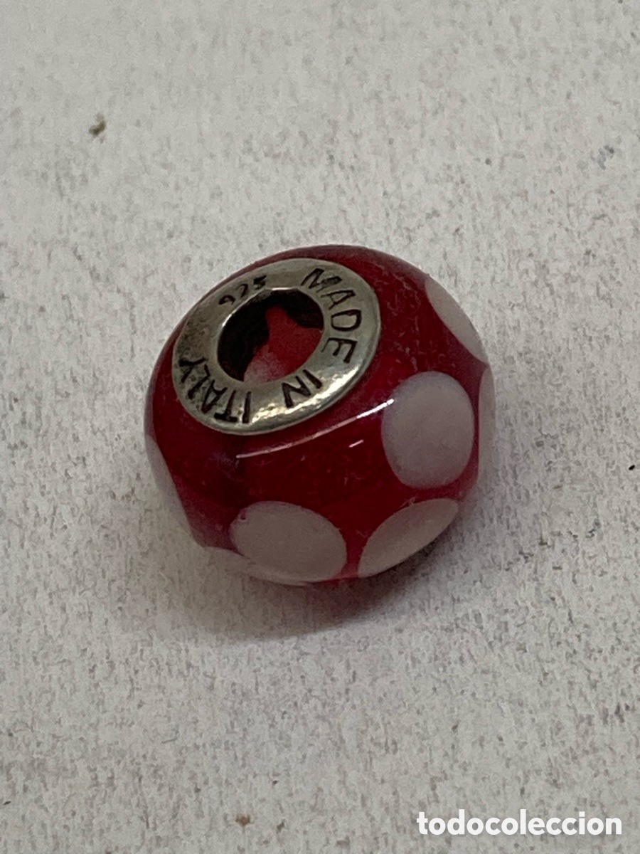 Joyeria: Charman de plata y cristal de murano /C545 - Foto 1