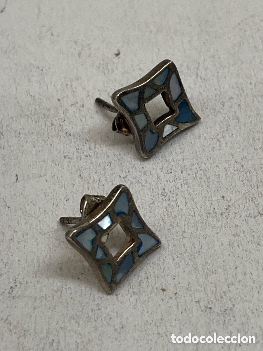 Joyeria: Pendientes de plata P424 - Foto 1