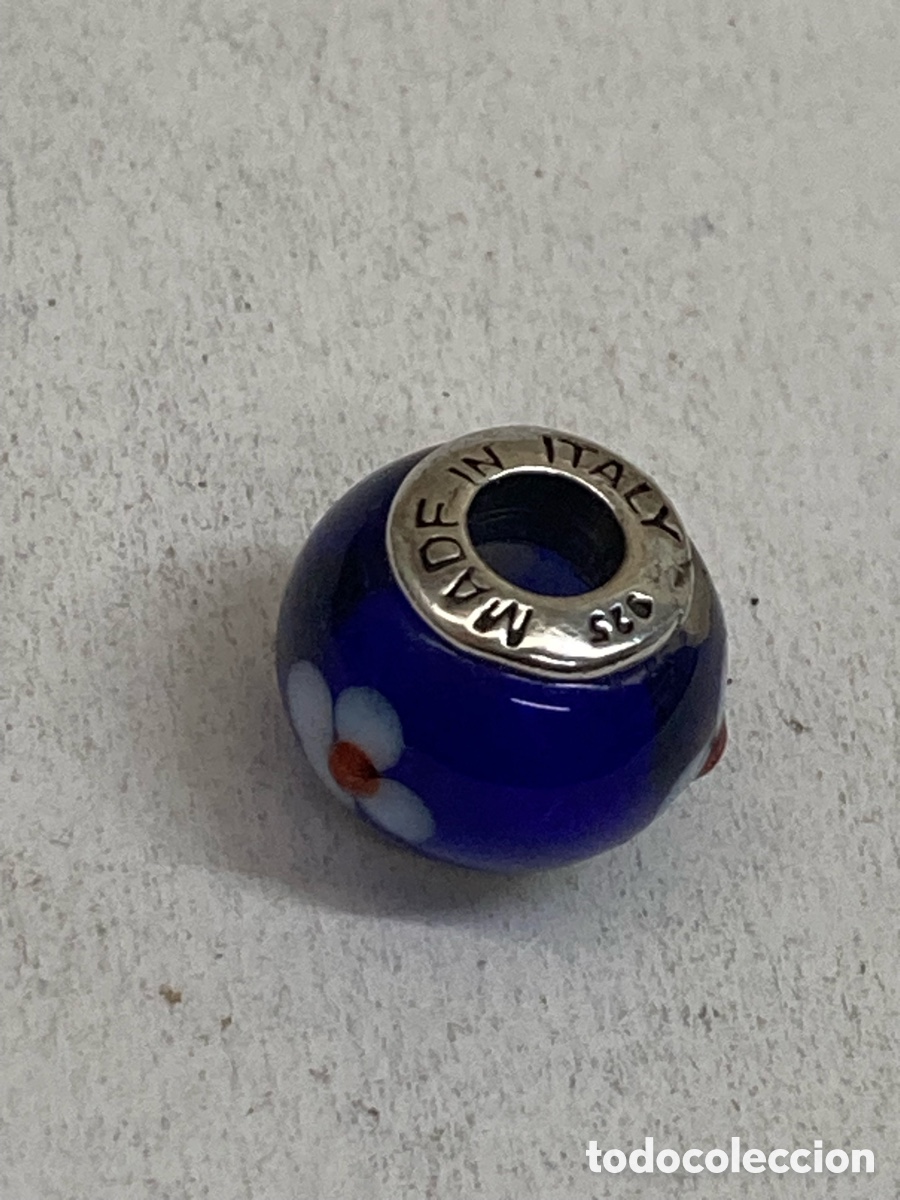 Joyeria: Charman de plata y cristal de murano C545 - Foto 1