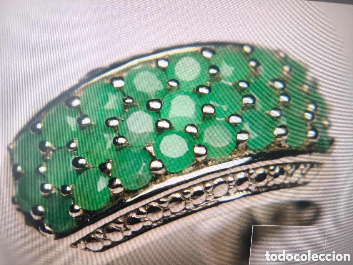 Joyeria: Anillo de plata 925 con Esmaraldas - Foto 7