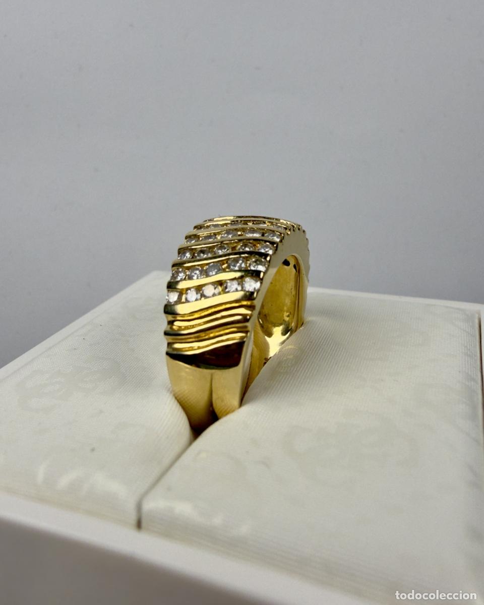 Joyeria: Anillo Oro 18k Diamantes 0.10ct - Foto 3