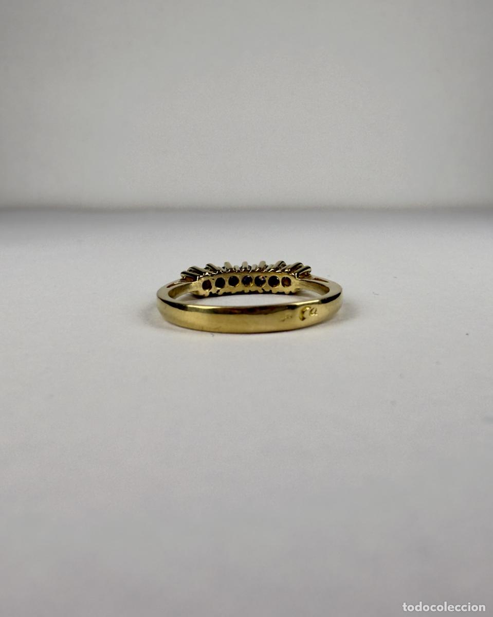 Joyeria: Anillo Oro 18k 7 Diamantes - Foto 4
