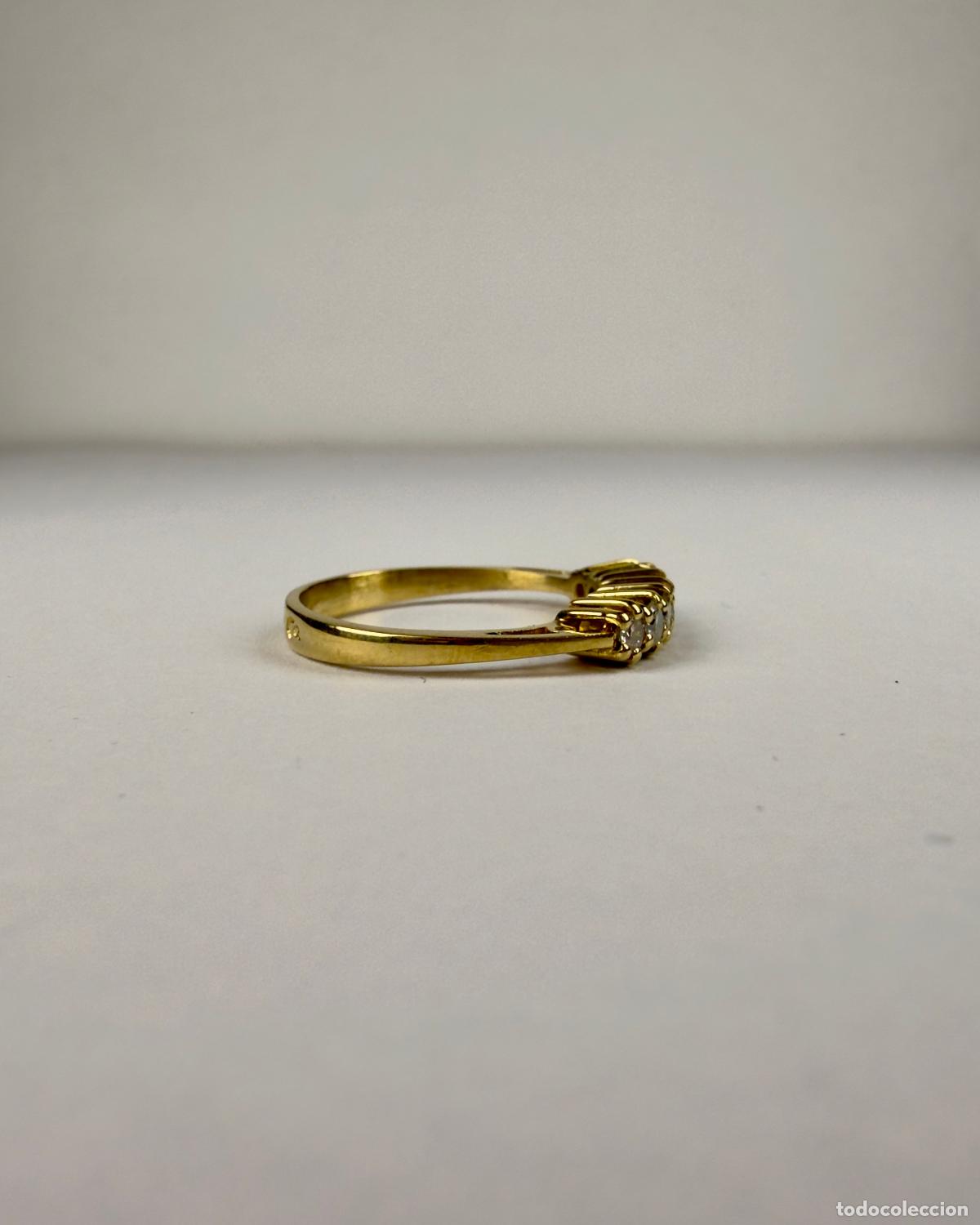 Joyeria: Anillo Oro 18k 7 Diamantes - Foto 5