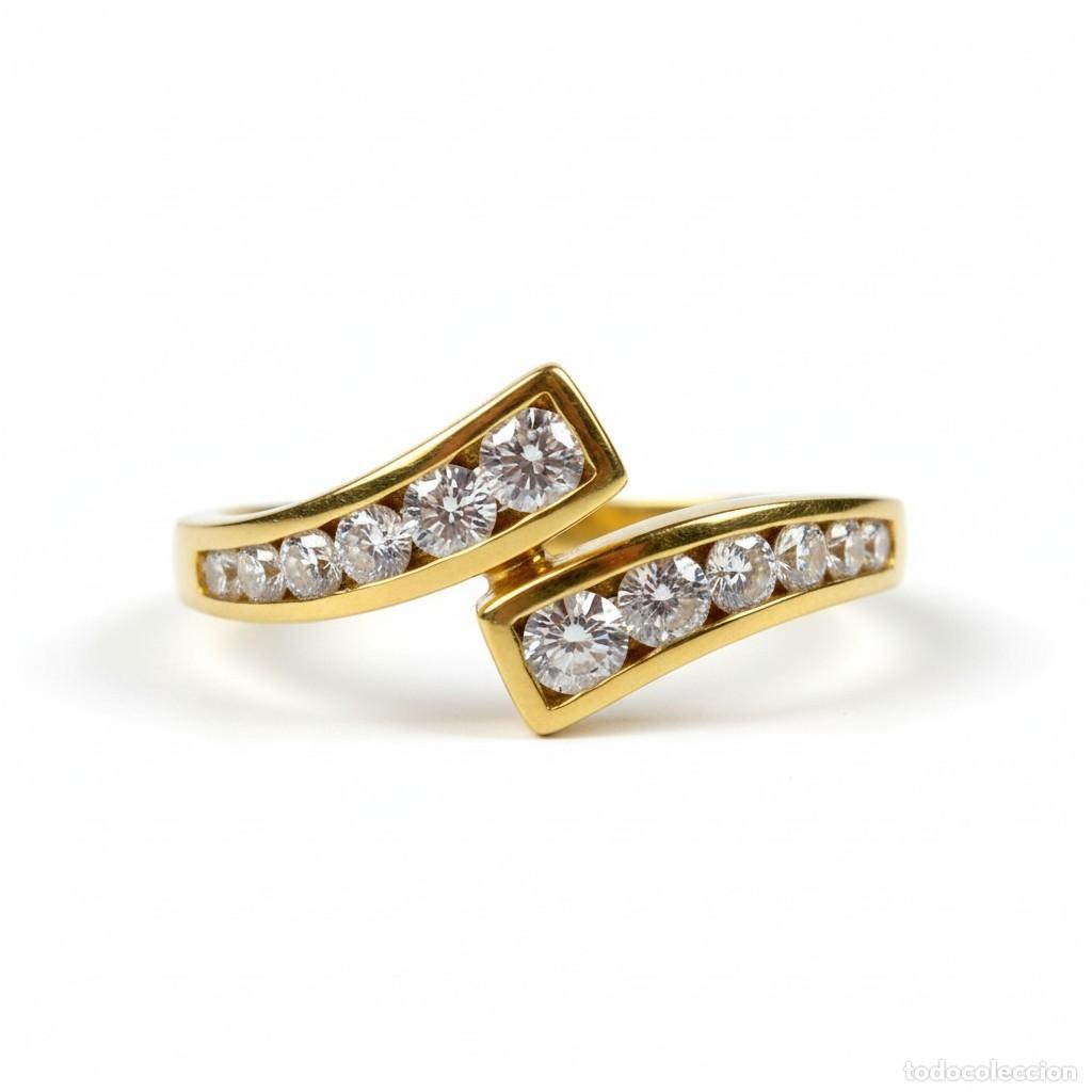 Joyeria: Anillo Oro 18K con Diamantes - Foto 1