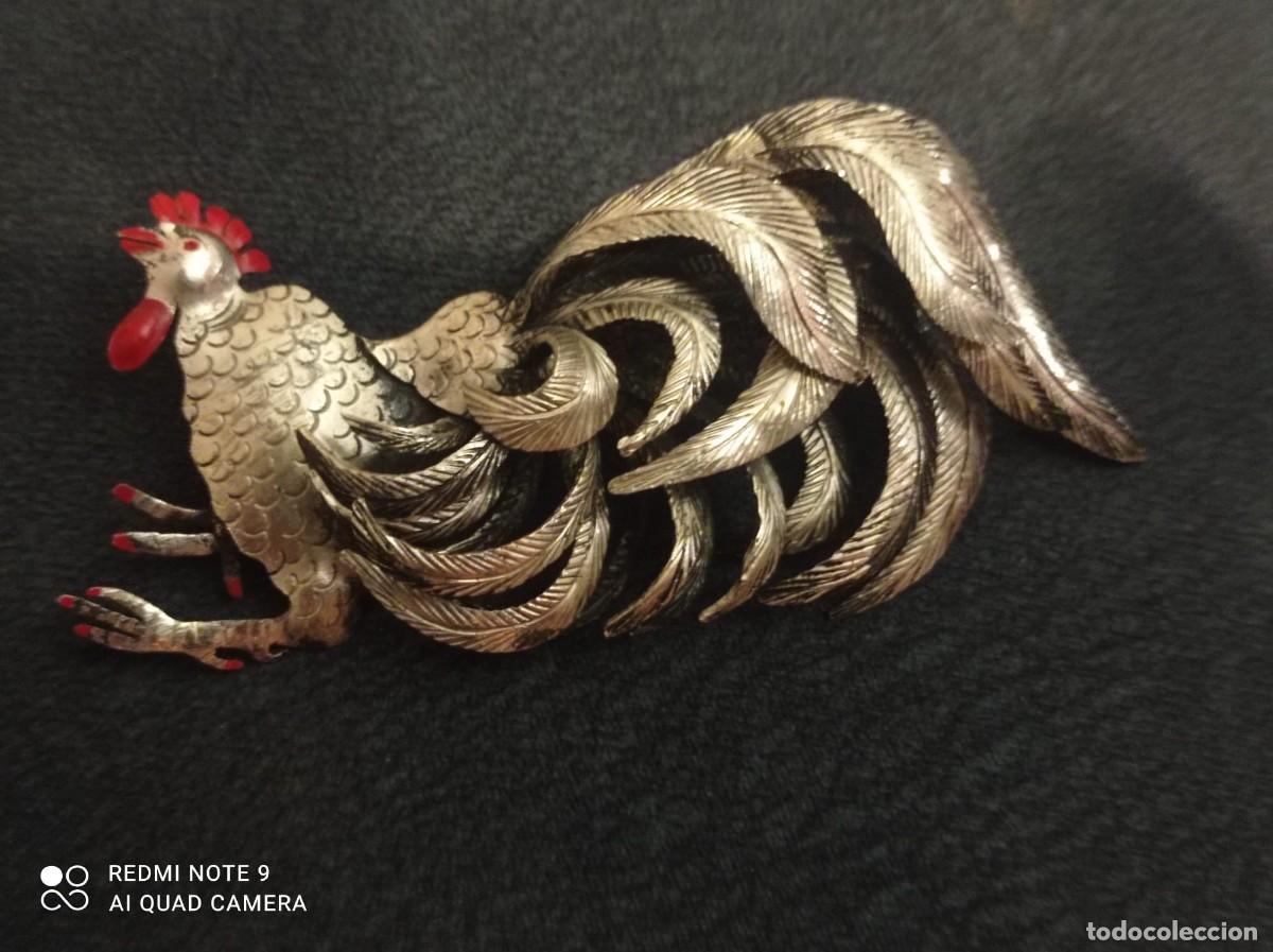 Joyeria: Broche de Gallo franc&eacute;s de la &eacute;poca de 1920 - Foto 1