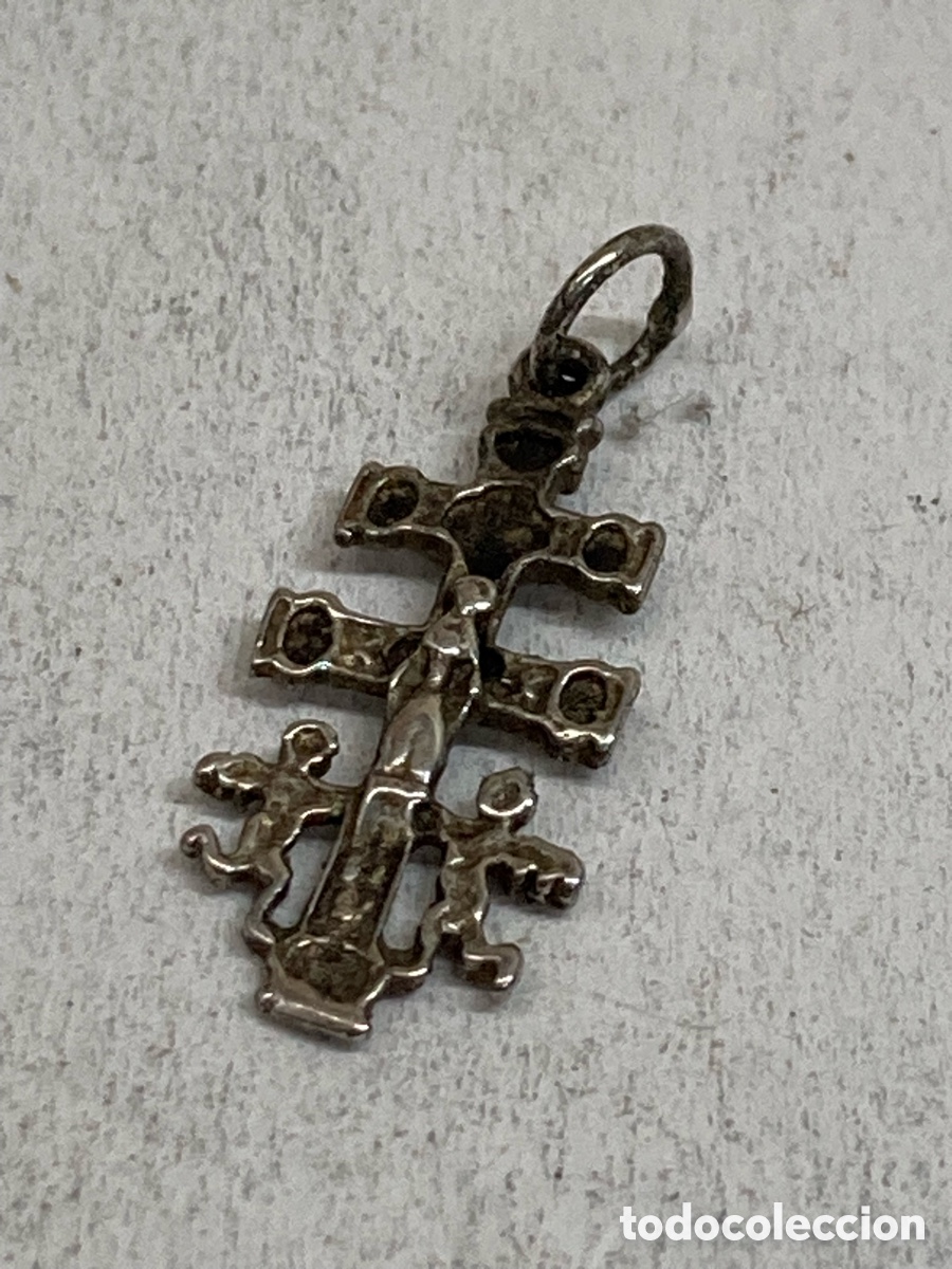 Joyeria: Cruz de plata religiosa C547 - Foto 1