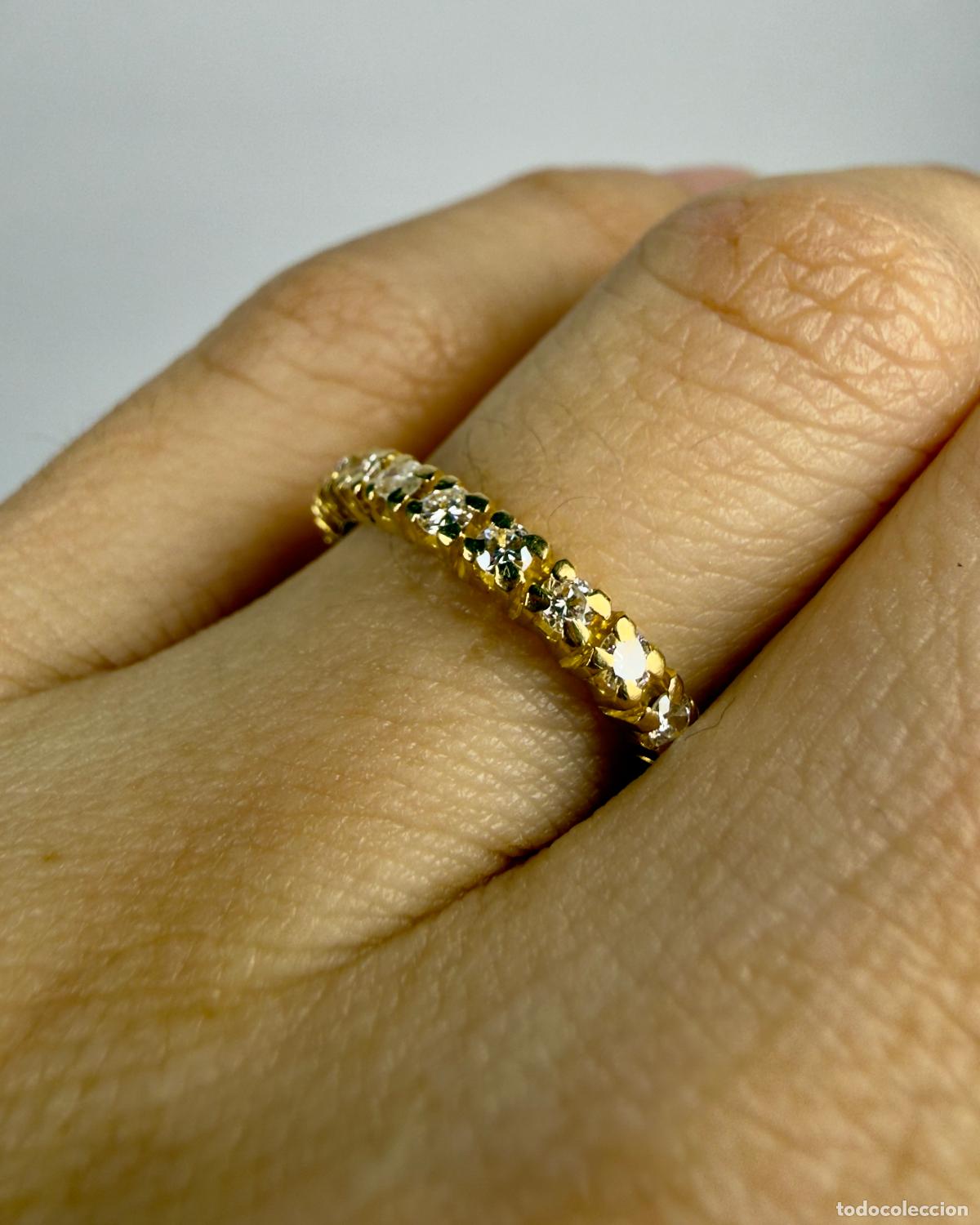 Joyeria: Anillo Oro 18k con Diamantes - Foto 6