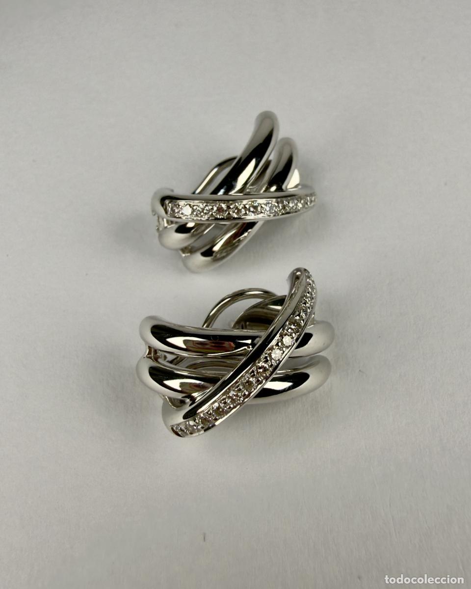 Joyeria: Pendientes Oro 18k con Diamantes - Foto 3