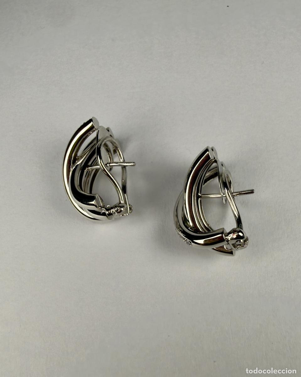 Joyeria: Pendientes Oro 18k con Diamantes - Foto 4