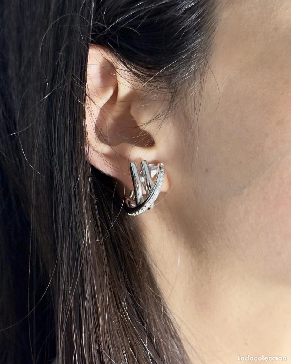 Joyeria: Pendientes Oro 18k con Diamantes - Foto 5