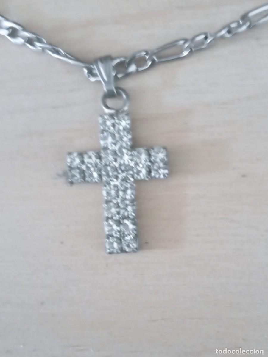 Joyeria: BONITO COLLAR ANTIGUO CON CRUZ - Foto 1