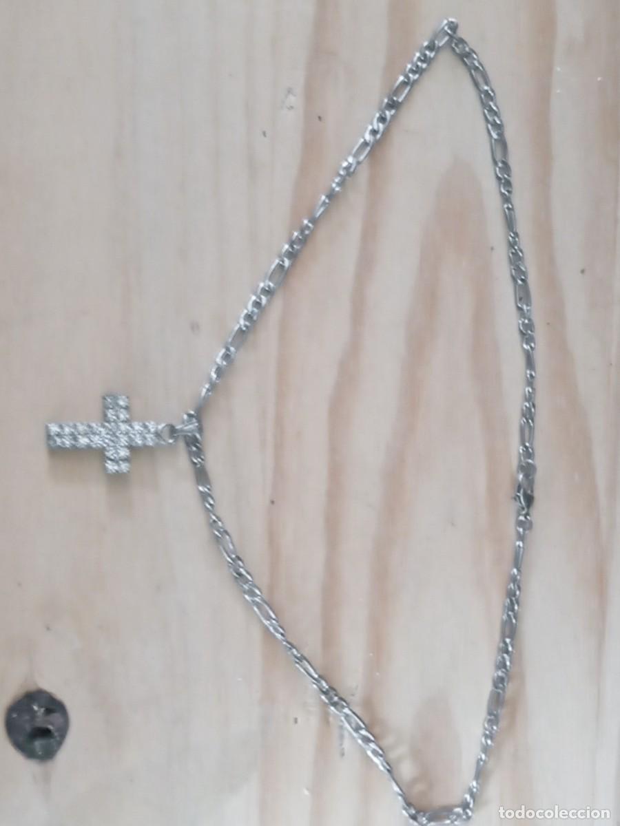 Joyeria: BONITO COLLAR ANTIGUO CON CRUZ - Foto 2