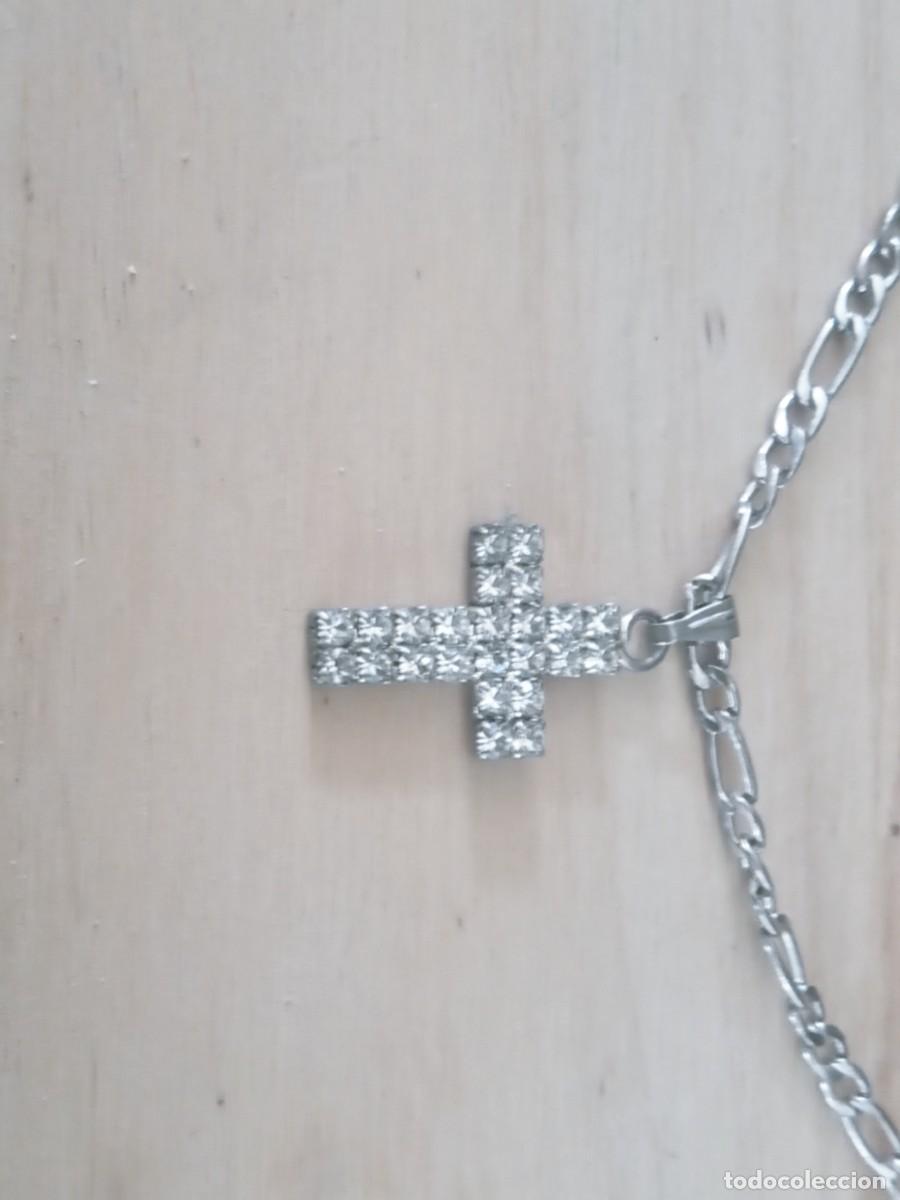 Joyeria: BONITO COLLAR ANTIGUO CON CRUZ - Foto 3