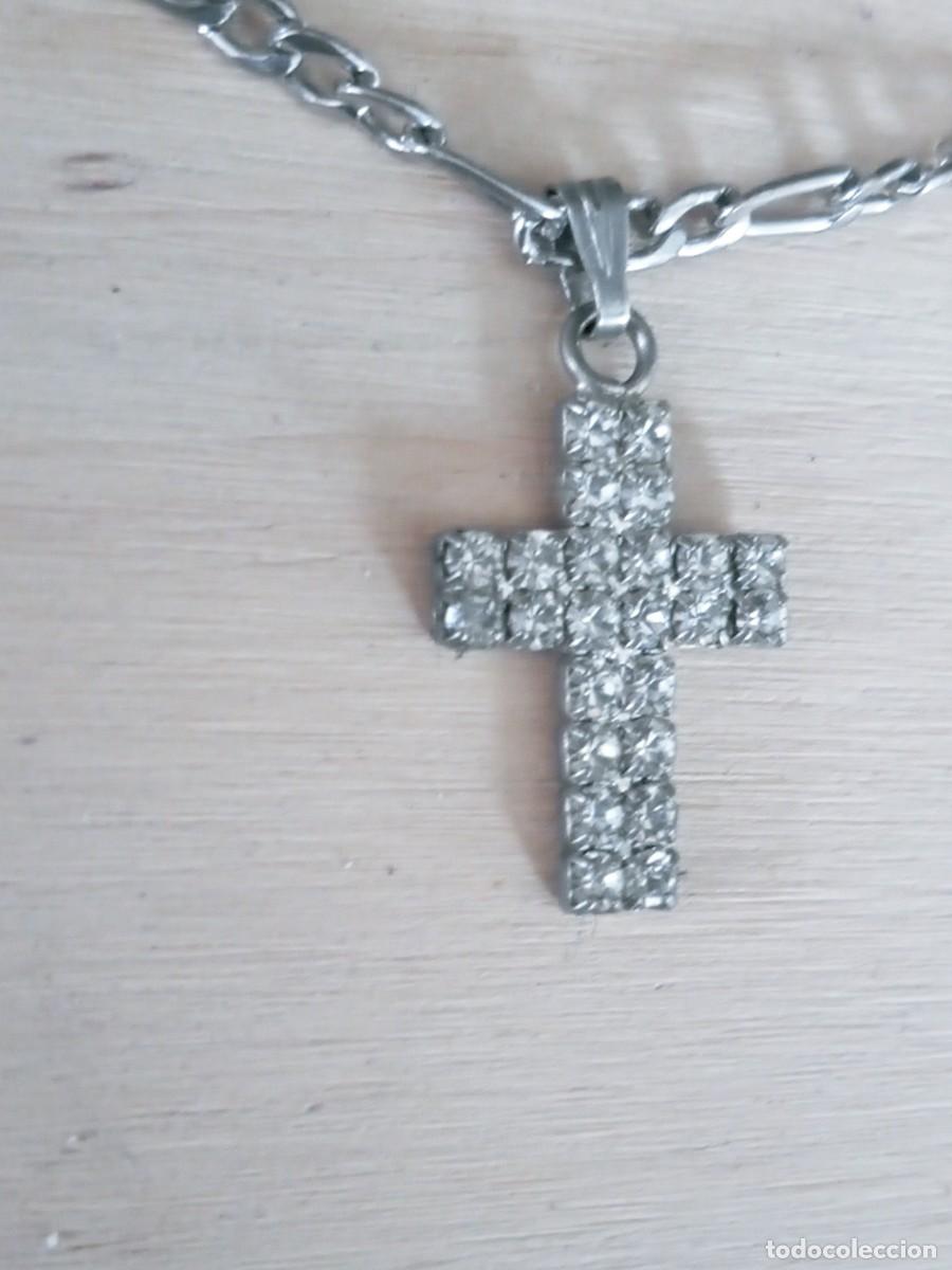 Joyeria: BONITO COLLAR ANTIGUO CON CRUZ - Foto 4