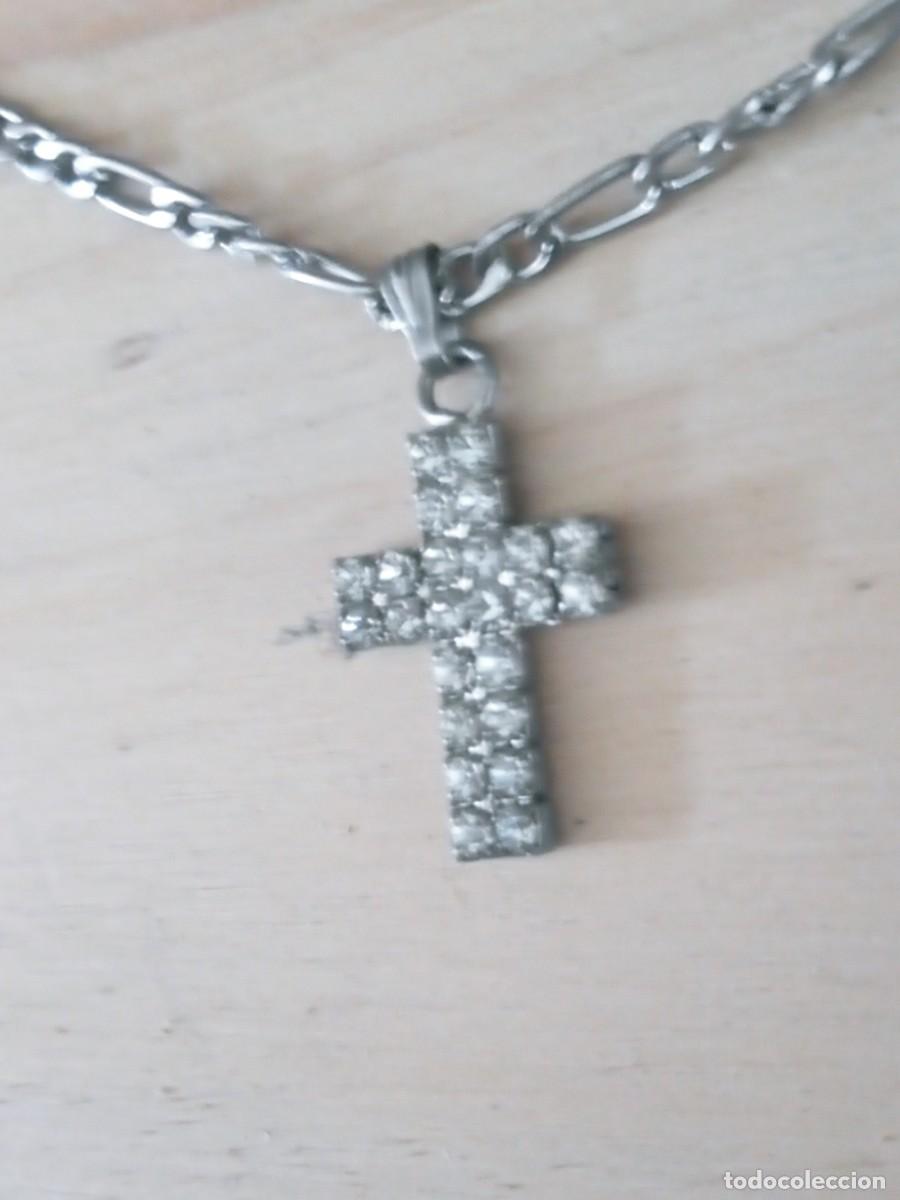 Joyeria: BONITO COLLAR ANTIGUO CON CRUZ - Foto 5