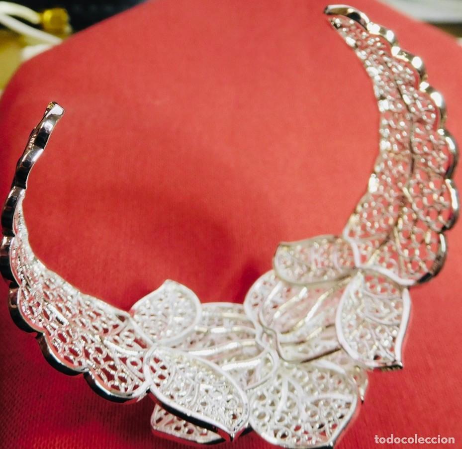 Joyeria: Pulsera ajustable, con flor, ley 925 % 32 gr, bolsa de lujo. Env&iacute;o gratis. - Foto 1