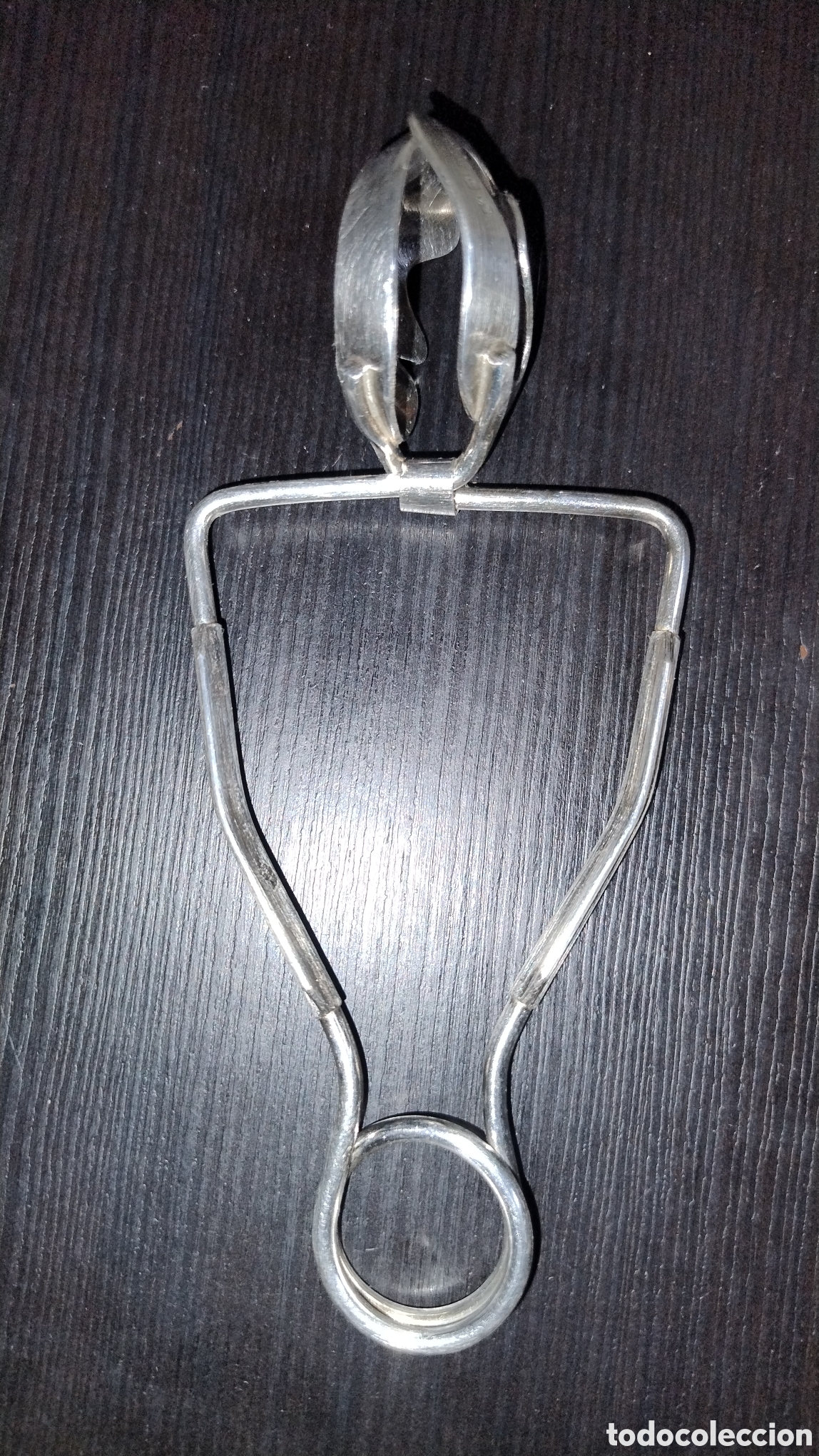 Joyeria: Pinzas de plata para sujetar caracoles - Foto 2