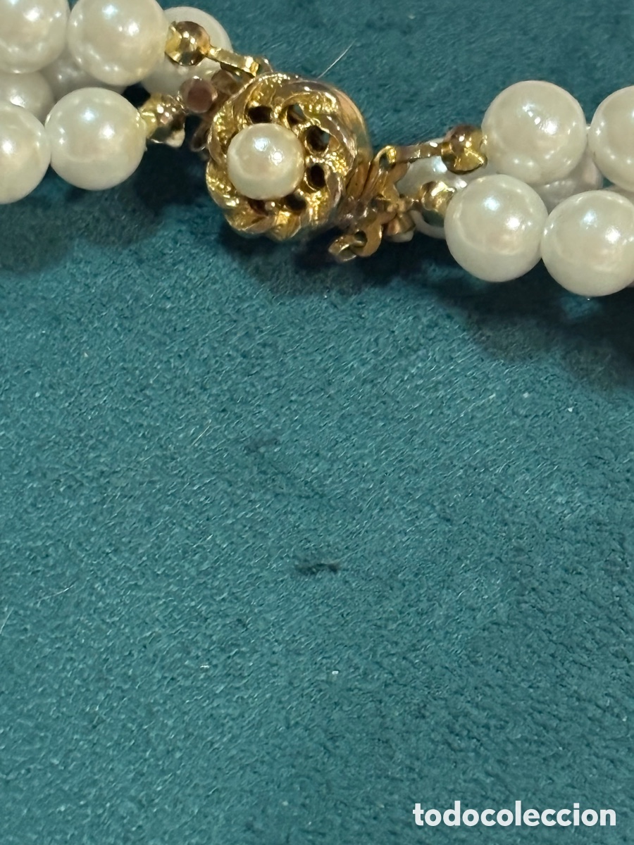 Joyeria: Gargantilla de perlas de bisuter&iacute;a - Foto 3