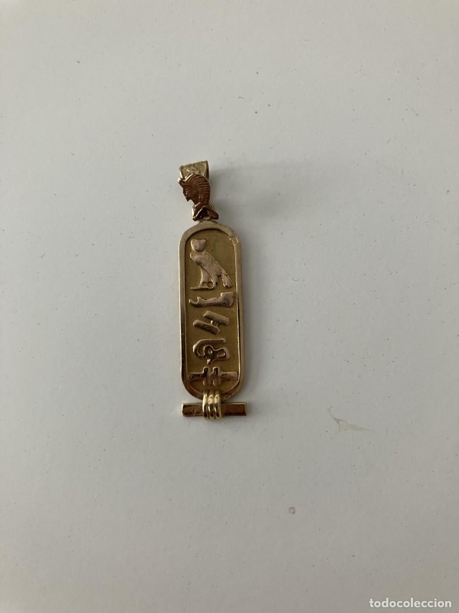 Joyeria: Colgante de oro egipcio 2,3 gr. - Foto 1