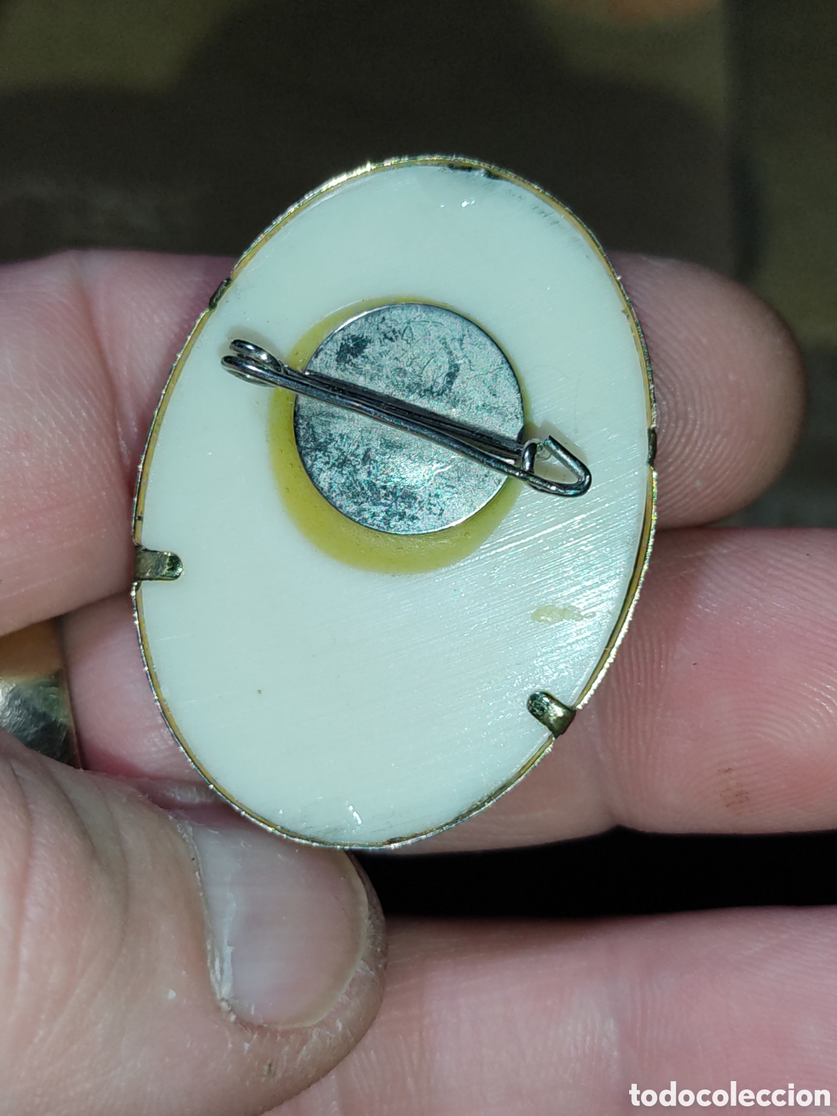 Joyeria: Broche camafeo de flores.Vintage. - Foto 6