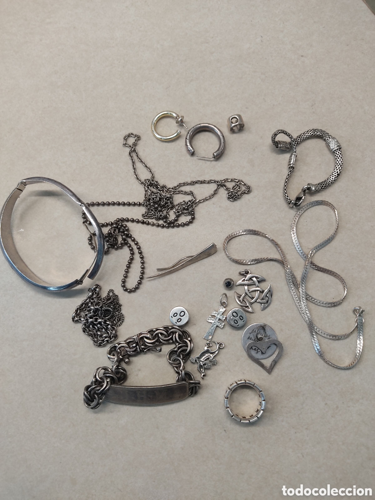 Joyeria: PLATA VARIADA 105 GRAMOS - Foto 1
