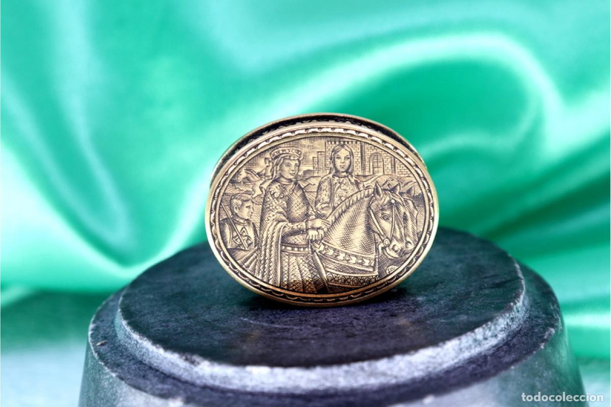 Joyeria: 17 gramos - Pastillero, en oro de 19,2K. - Foto 7