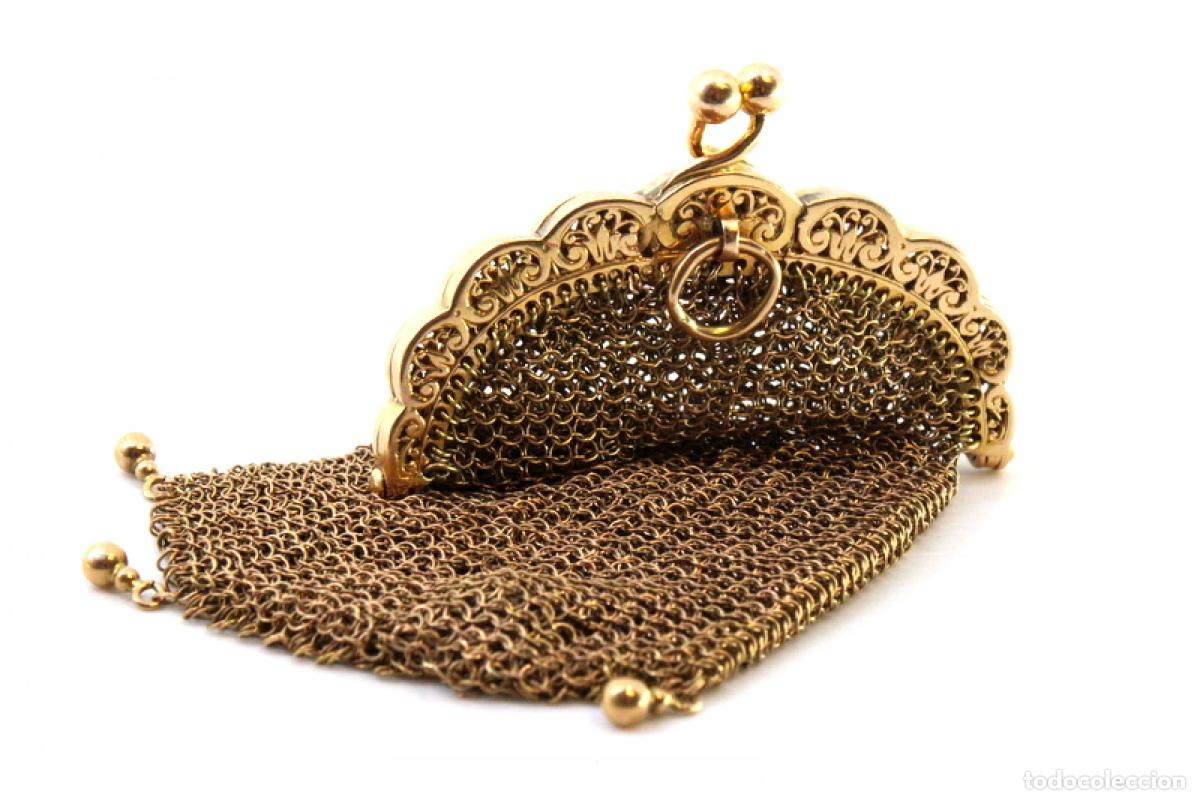 Joyeria: Monedero de oro de 18 quilates de 34 gramos - Foto 2