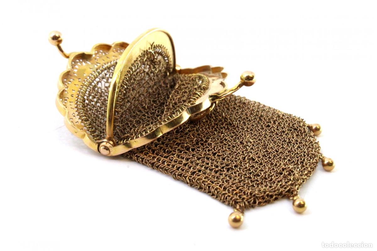 Joyeria: Monedero de oro de 18 quilates de 34 gramos - Foto 4