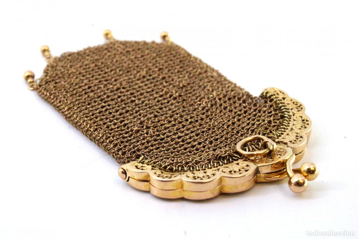 Joyeria: Monedero de oro de 18 quilates de 34 gramos - Foto 5