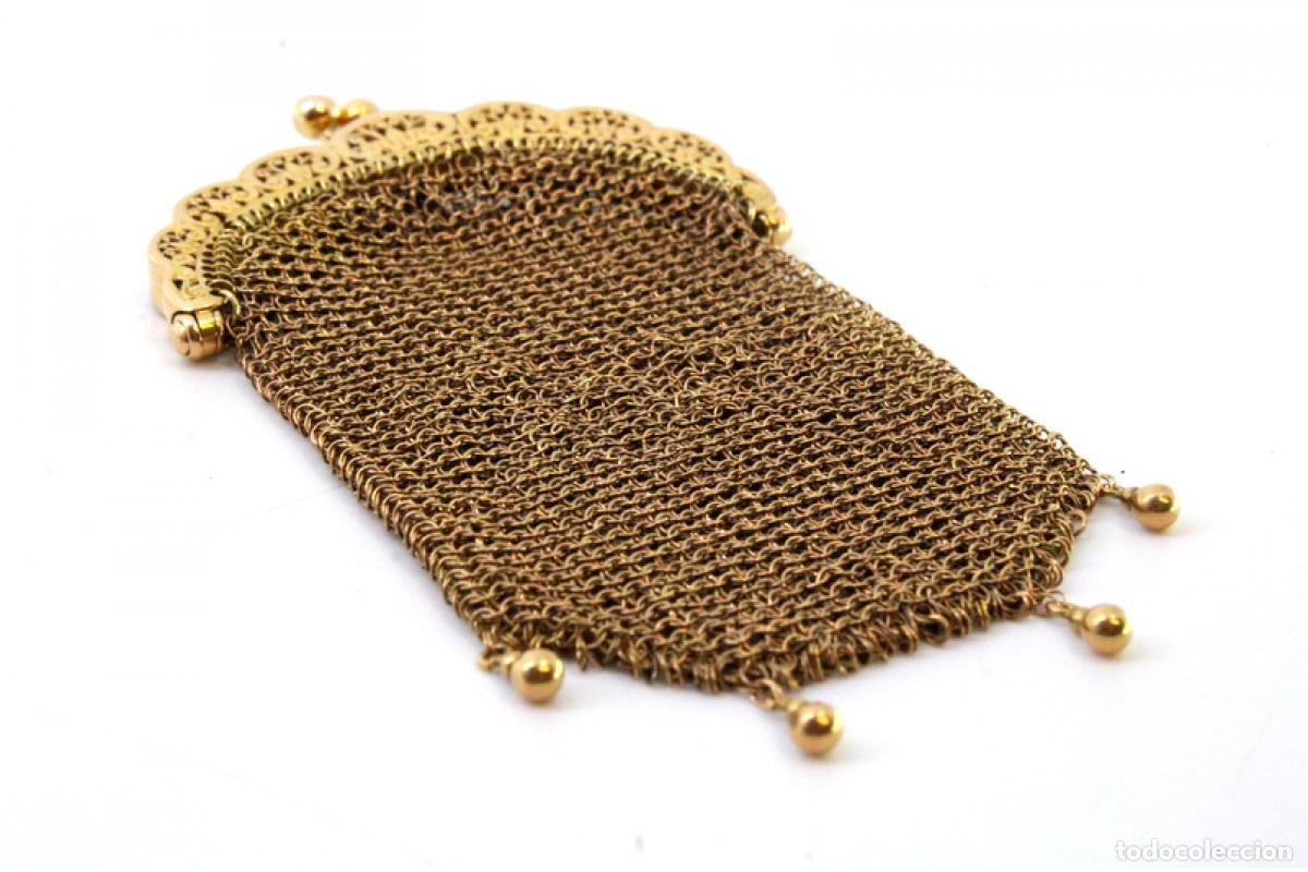 Joyeria: Monedero de oro de 18 quilates de 34 gramos - Foto 6