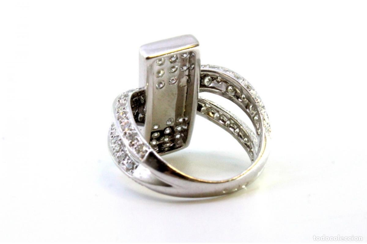 Joyeria: Anillo de oro de 19,2 quilates con diamantes - Foto 4