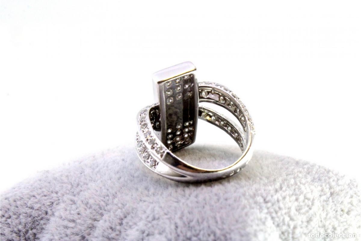 Joyeria: Anillo de oro de 19,2 quilates con diamantes - Foto 7