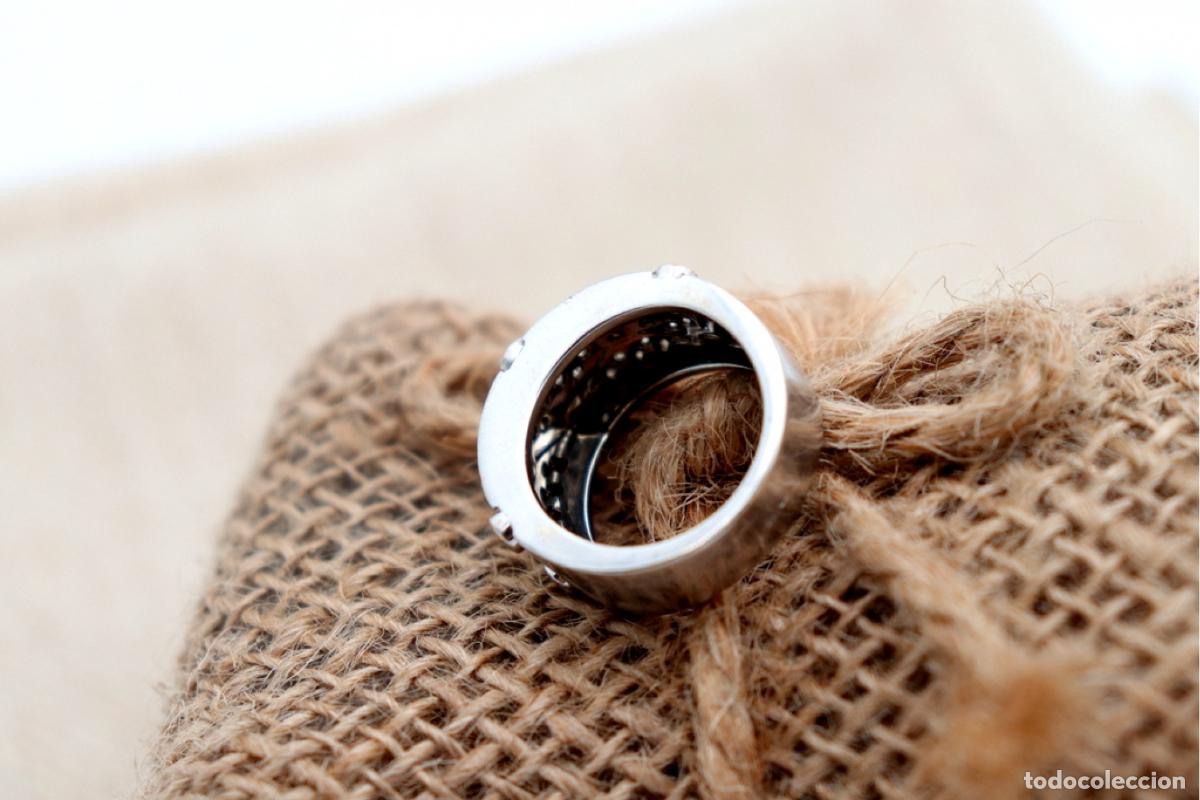 Joyeria: Anillo de oro de 19,2 quilates con diamantes - Foto 7