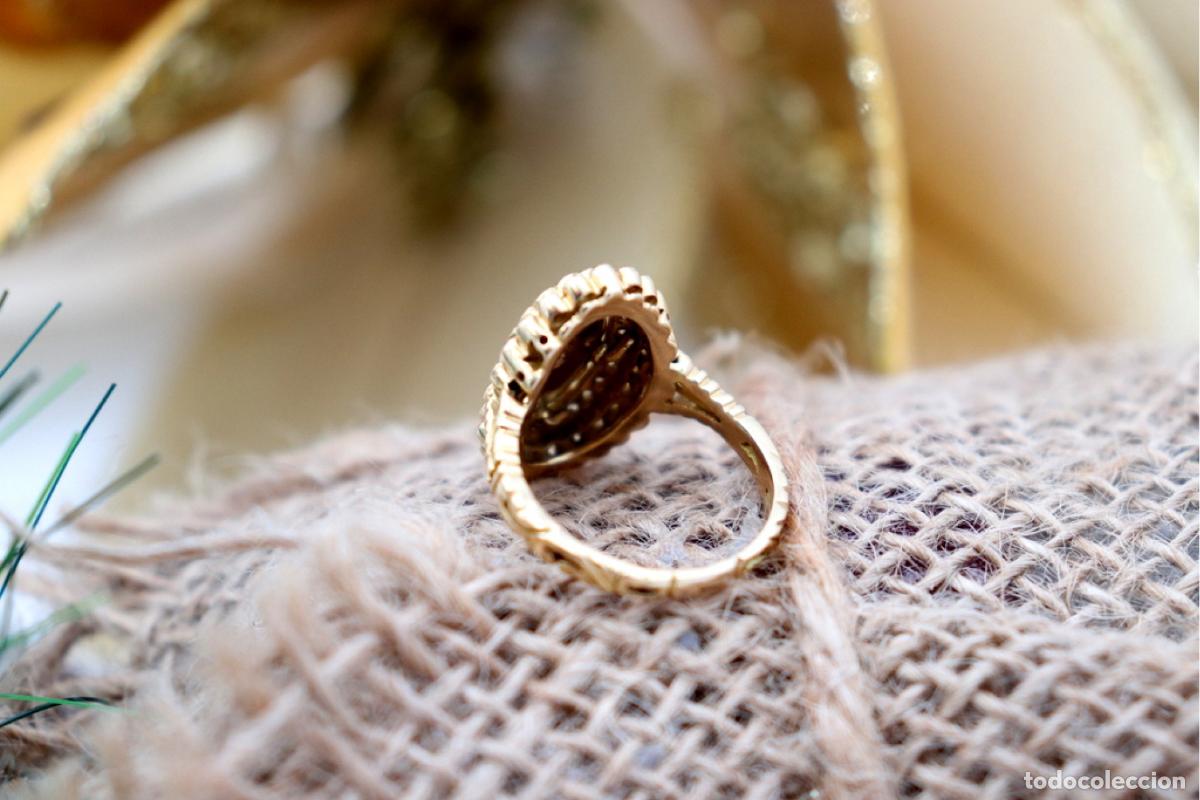 Joyeria: Anillo de oro de 19,2 quilates con diamantes - Foto 5