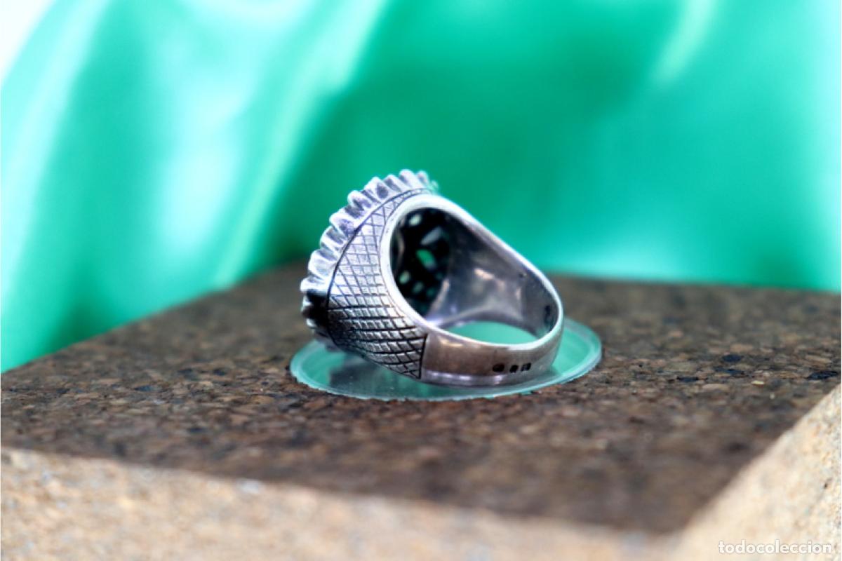 Joyeria: Anillo en oro y plata de 19,2K. - Foto 4