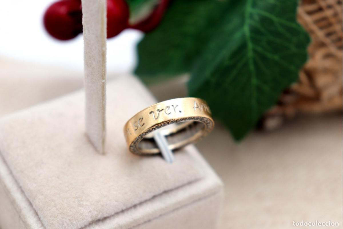 Joyeria: Anillo de oro de 19,2 quilates con cuarzo - Foto 2