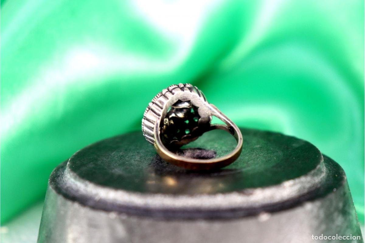 Joyeria: Anillo en oro y plata de 19,2K. - Foto 3