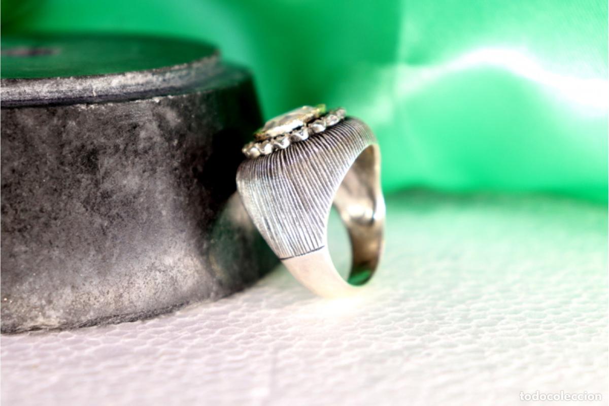 Joyeria: Anillo en oro y plata de 19,2K. - Foto 3