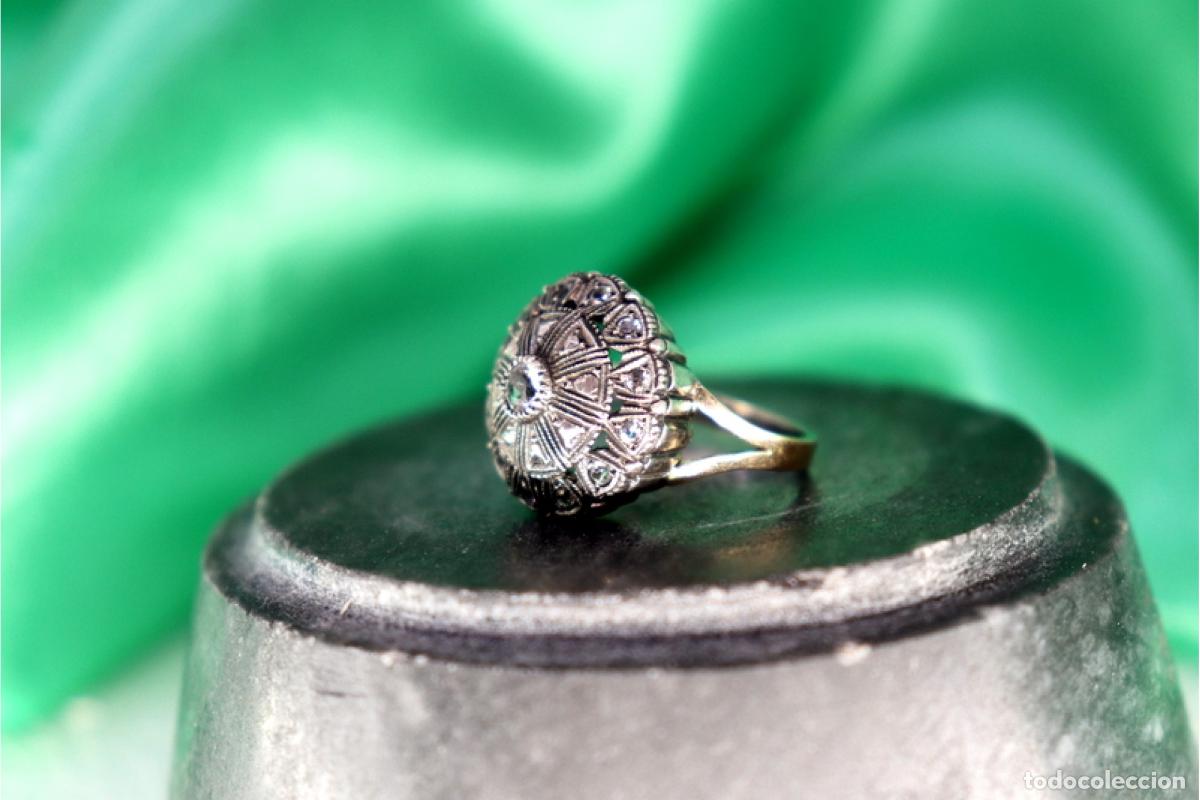 Joyeria: Anillo en oro y plata de 19,2K. - Foto 1