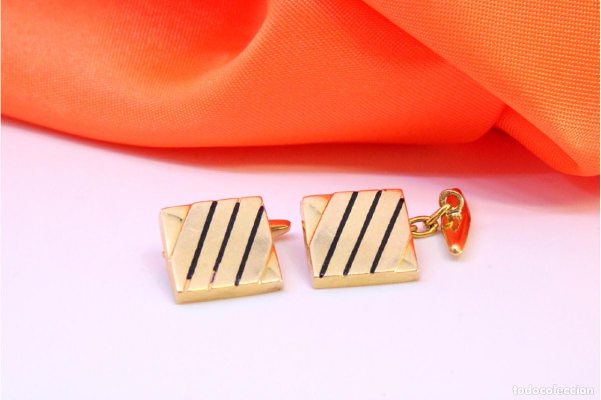 Joyeria: Gemelos de oro de 19,2 quilates - Foto 2