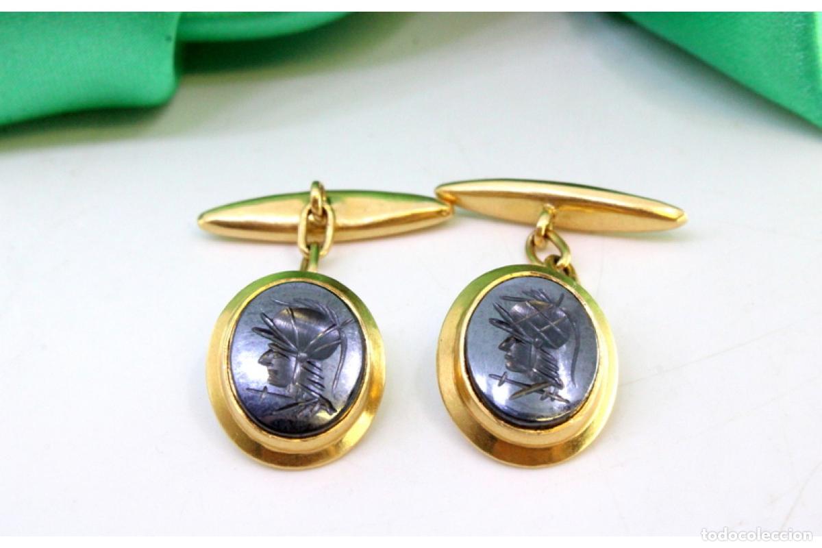 Joyeria: Gemelos de oro de 19,2 quilates - Foto 5