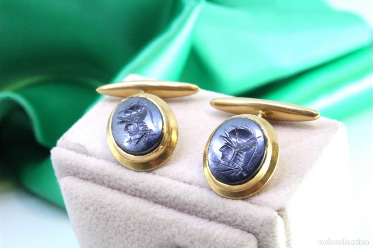 Joyeria: Gemelos de oro de 19,2 quilates - Foto 1